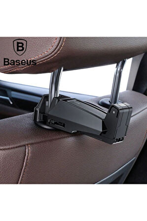 Backseat Araba Koltuk Arkası Eşya Ve Telefon Tutucu - Siyah 3326852