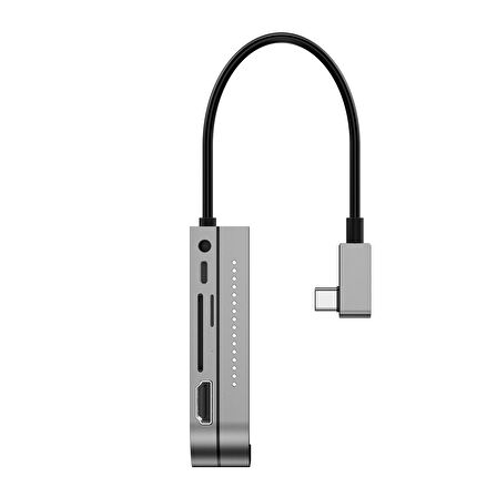 Baseus Bend Angle Çok Fonksiyonlu Type-C Hub