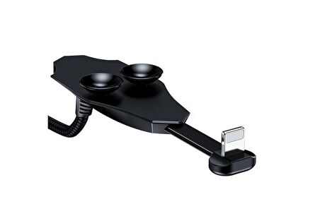 Baseus 2.4A Colorful Lightning Oyuncu USB Şarj Data Kablosu 1.2 mt