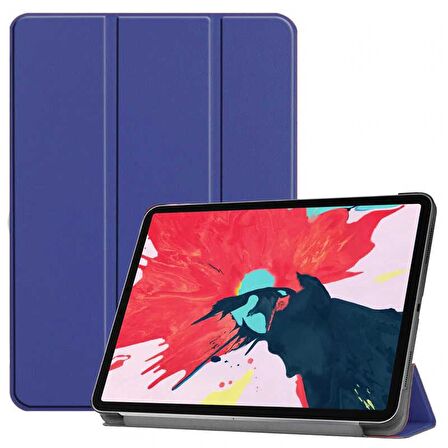 Apple iPad Pro 12.9 2020 Fuchsia Smart Cover Standlı 1-1 Kılıf