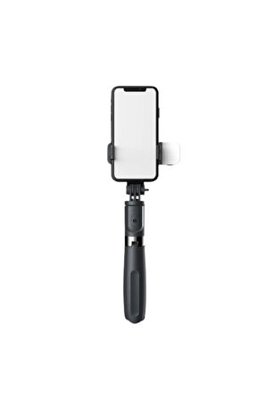 L02s Bluetooth Kumandalı Işıklı Tripod Selfie Çubuğu