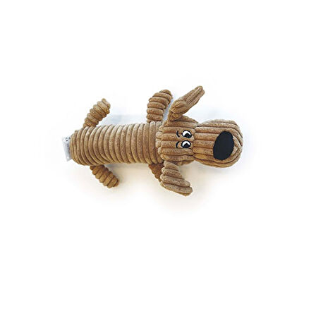 M-Pets Charly Peluş Köpek Oyuncağı Kahverengi 32x17x9 Cm 