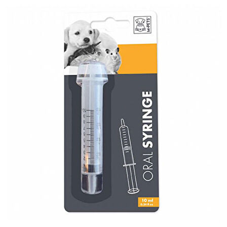M-Pets Pratik Yavru Kedi ve Köpek Besleme Aparatı 8,2x17,6x2,5 Cm 10 Ml 
