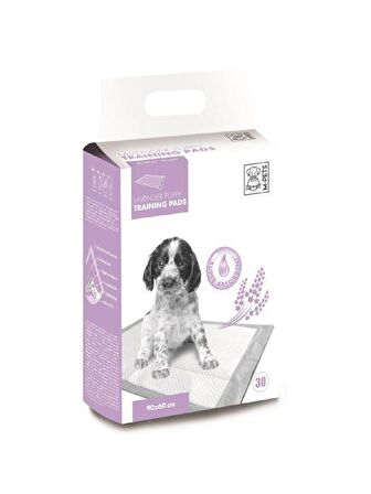 M-PETS LAVANTALI YAVRU KÖPEK ÇİŞ EĞİTİM PEDİ 90X60CM 30LU