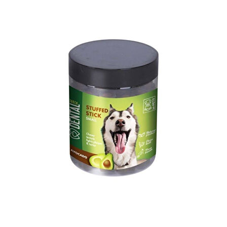 M-Pets Stuffed Stick Avokado Özlü Diş Sağlığı Destekleyici Küçük ve Orta Irklar İçin Köpek Ödülü 170 Gr