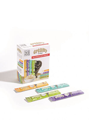 4 Lezzet Karışık Kedi Creamy 48x15gr