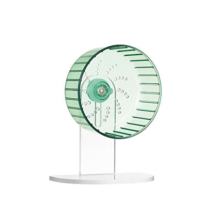 M-Pets Turbo Training Hamster Çarkı Yeşil 19-24 Cm 