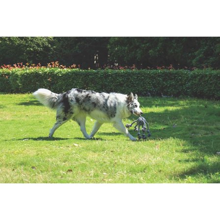 m-pets coto grey cross 60cm örgü oyuncak