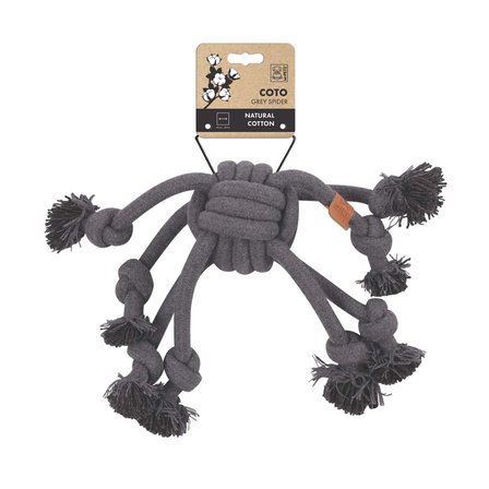m-pets coto grey spi̇der 38cm örgü oyuncak