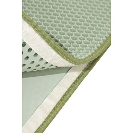 M-Pets Duplex Elekli Kedi Kumu Paspası Yeşil 45x65 Cm 