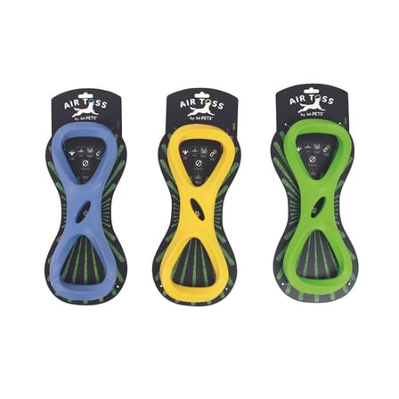 M-PETS AIR TOSS TWİST DAYANIKLI SUDA YÜZEN KÖPEK OYUNCAĞI GREEN