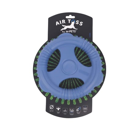 M-PETS AIR TOSS WHELL DAYANIKLI SUDA YÜZEN KÖPEK OYUNCAĞI BLUE