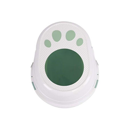 M-Pets Eco Tanta Üstten Girişli Kedi Tuvaleti 63x49x42 Cm Yeşil