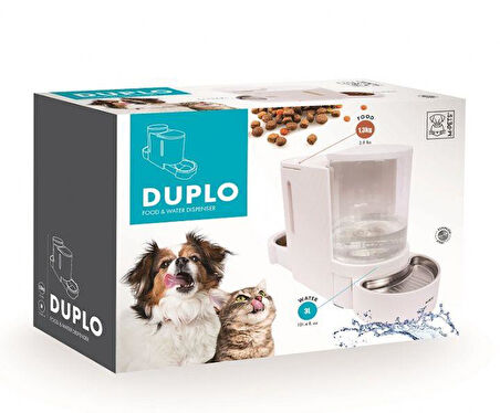 M-PETS DUPLO MAMA ve SU KABI HAZNELİ WHITE 3L/1.3KG