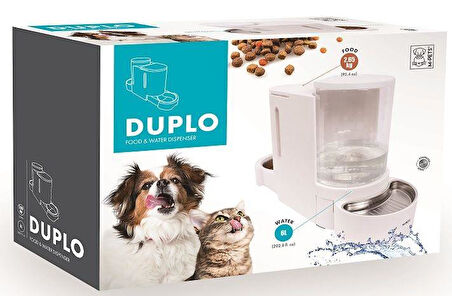 M-PETS DUPLO MAMA ve SU KABI HAZNELİ WHITE 6L/2.65KG