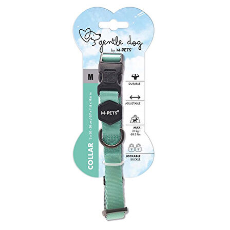 M-Pets Gentle Köpek Boyun Tasması Yeşil Medium 30-50 Cm 