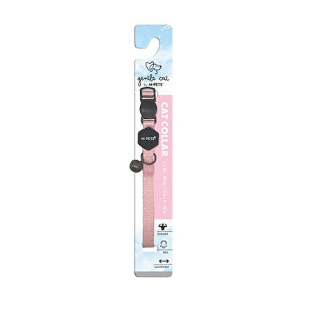 M-Pets Gentle Kedi Boyun Tasması Pembe 20-30 Cm 
