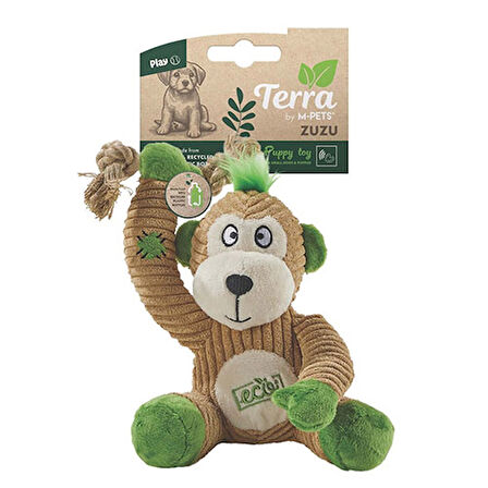 M-Pets Terra Eco Zuzu Yavru Köpek Oyuncağı 16 Cm 
