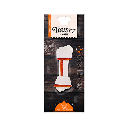 M-Pets Trusty Chicken Tavuklu Düğüm Kemik 45 Gr 12,7 Cm