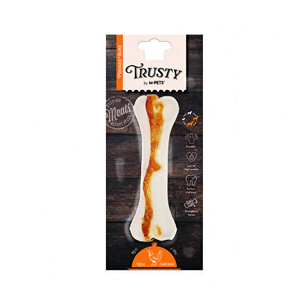 M-Pets Trusty Chicken Tavuklu Press Kemik 85 Gr 15,3 Cm