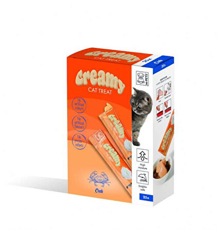 M-Pets Yengeçli Sıvı Kedi Ödülü 25x15 gr