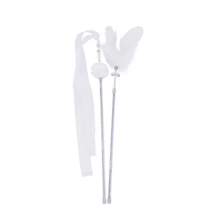 M-Pets Mooncat Olta Kedi Oyuncağı Beyaz 2'li 40 Cm 