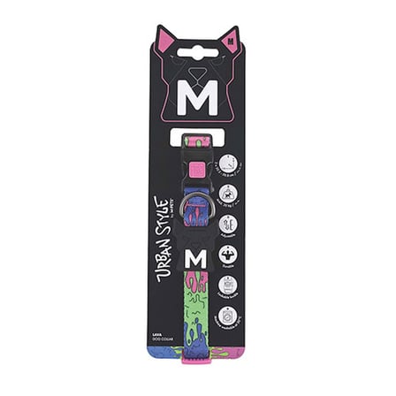 M-Pets Urban Style Lava Köpek Boyun Tasması Medium 30,5x50,8 Cm 