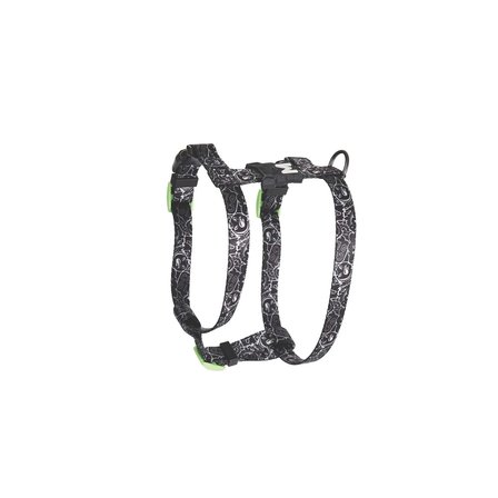M-PETS URBAN STYLE BLACK/WHİTE ACTİVE KÖPEK GÖĞÜS TASMASI (S)