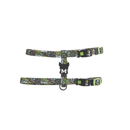 M-PETS URBAN STYLE MULTİCOLOR ACTİVE KÖPEK GÖĞÜS TASMASI (XS)