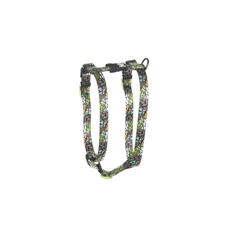 M-PETS URBAN STYLE MULTİCOLOR ACTİVE KÖPEK GÖĞÜS TASMASI (XS)