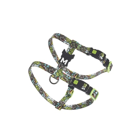 M-PETS URBAN STYLE MULTİCOLOR ACTİVE KÖPEK GÖĞÜS TASMASI (XS)