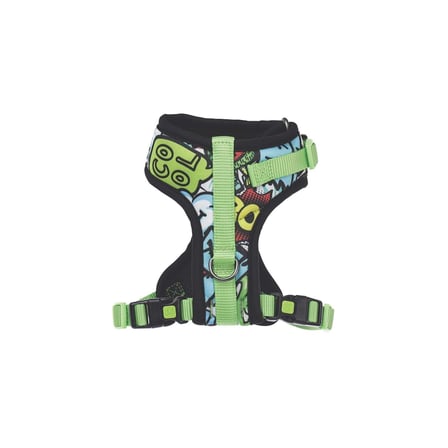 M-PETS URBAN STYLE MULTİCOLOR EASY FİT KÖPEK GÖĞÜS TASMASI (M)