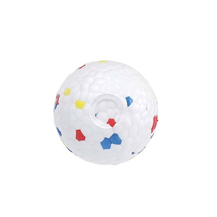 M-Pets Bloom Ball Parçalanmaz Top Köpek Oyuncağı Beyaz 5,5 Cm 