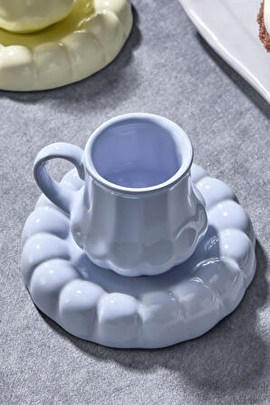 2 Kişilik Kahve Fincanı Takımı Seti - Modern Lüks Hediyelik Tasarım