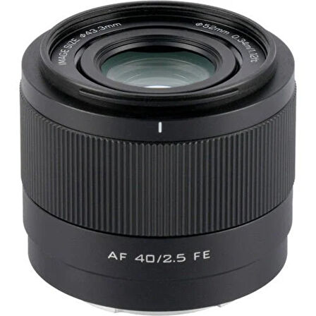 Viltrox AF 40mm f/2.5 FE Lens (Sony E)