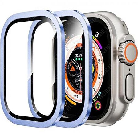 Coofbe Hassas Dokunuş Parmak İzi Bırakmaz Çizik Önleyici Apple Watch Ultra 49MM Uyumlu Ekran Koruyucu