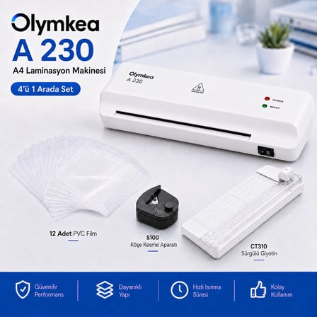 A230s 4in1set Laminasyon Makinesi ( A4 )