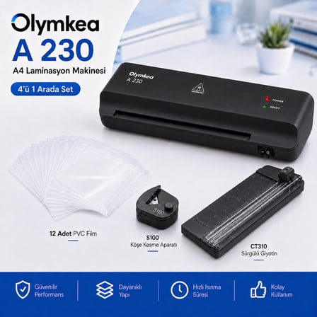 A230s 4in1set Laminasyon Makinesi ( A4 )