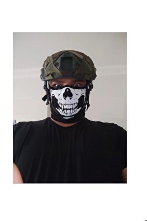 Motosiklet Kurukafa Balaklava Skull Mask Rüzgar Geçirmez Motor Maske Soğuk Yüz Koruma Kar Maskesi