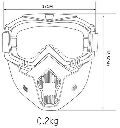 Cross Motosiklet Bisiklet Gözlüğü Açık Kask Maskesi Süngerli Bant Lastikli Jet Maske Aynalı Cam