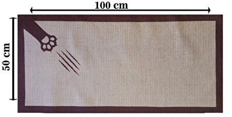 Aktunç Koltuk Koruma Matı Bej 50-100 Cm