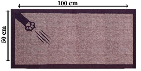 Aktunç Koltuk Koruma Matı Krem 50-100 Cm