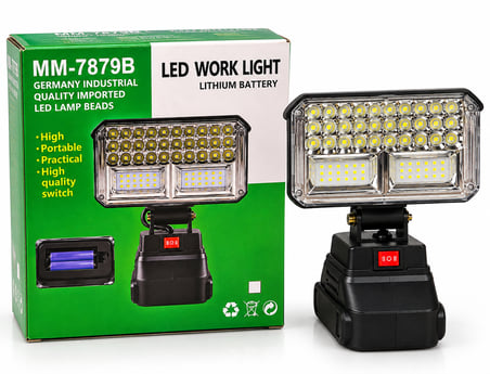 Mm-7879B Şarj Edilebilir Taşınabilir Led Çalışma Feneri̇