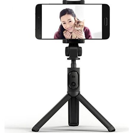 Xiaomi İkisi Bir Arada Bluetooth Selfie Çubuğu - Tripod Siyah