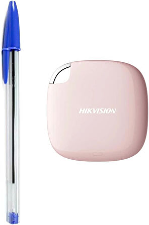 Hikvision T100I 512GB 540MB/s Taşınabilir SSD Pembe HS-ESSD-T100I/512GP