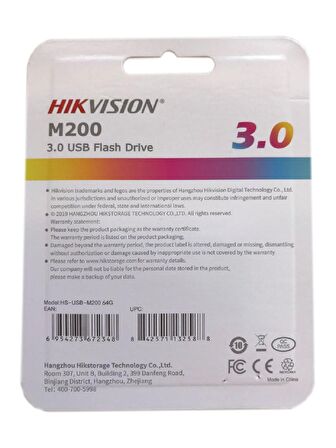 Hikvision M200 64 GB Usb Type A Flash Bellek