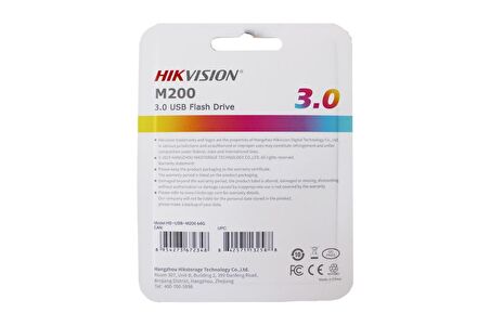 Hikvision M200 64 GB Usb Type A Flash Bellek