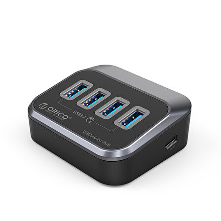 Orico 4 Port USB3.2 Gen1 5Gbps Çoklayıcı HUB, Siyah, M3U3-4A-05-BK