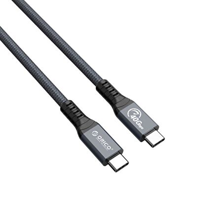 ORICO Thunderbolt 4 PD100W 5A 40Gbps 8K@60Hz Type-C Yüksek Hızlı Kablo 80 CM