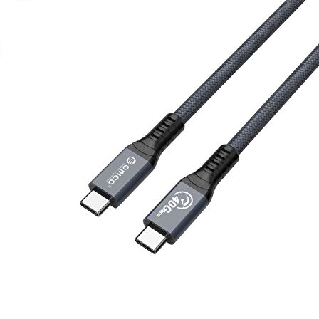 ORICO Thunderbolt 4 PD100W 5A 40Gbps 8K@60Hz Type-C Yüksek Hızlı Kablo 80 CM